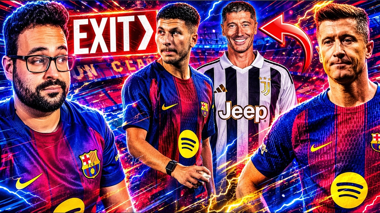 🚨ÚLTIMA HORA BARÇA: REUNIÓN LEWANDOWSKI-JUVENTUS - OFERTAS por ROONY BARDGHJI