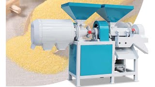 Corn grits grinding machine | corn grits making machine | maize flour grinding machine