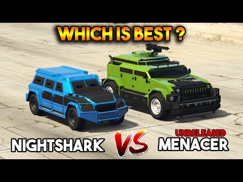 GTA 5 ONLINE : MENACER VS NIGHTSHARK (WHICH IS BEST?)