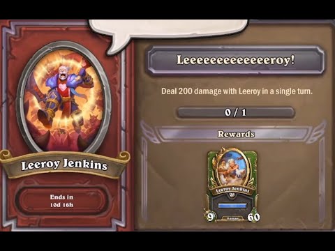 Free to play guide for Leeroy event - Task 7 (200 damage in a single turn) - Hearthstone Mercenaries
