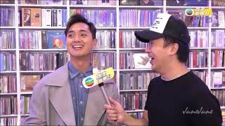 20180913【娛樂新聞報導】擔任一日店長宣傳新碟《星光》 鄭俊弘 訪問片段剪輯