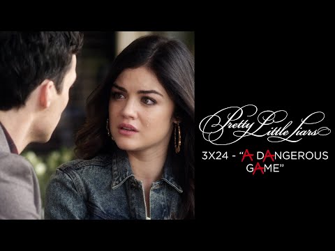 Pretty Little Liars - Aria & Ezra Brake Up - "A dAngerous gAme" (3x24)