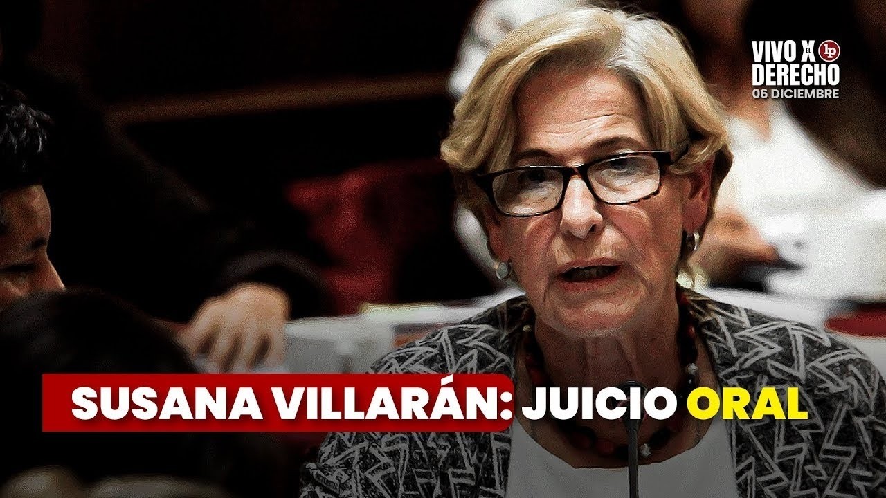 Juicio oral contra la exalcaldesa de Lima Susana Villarán