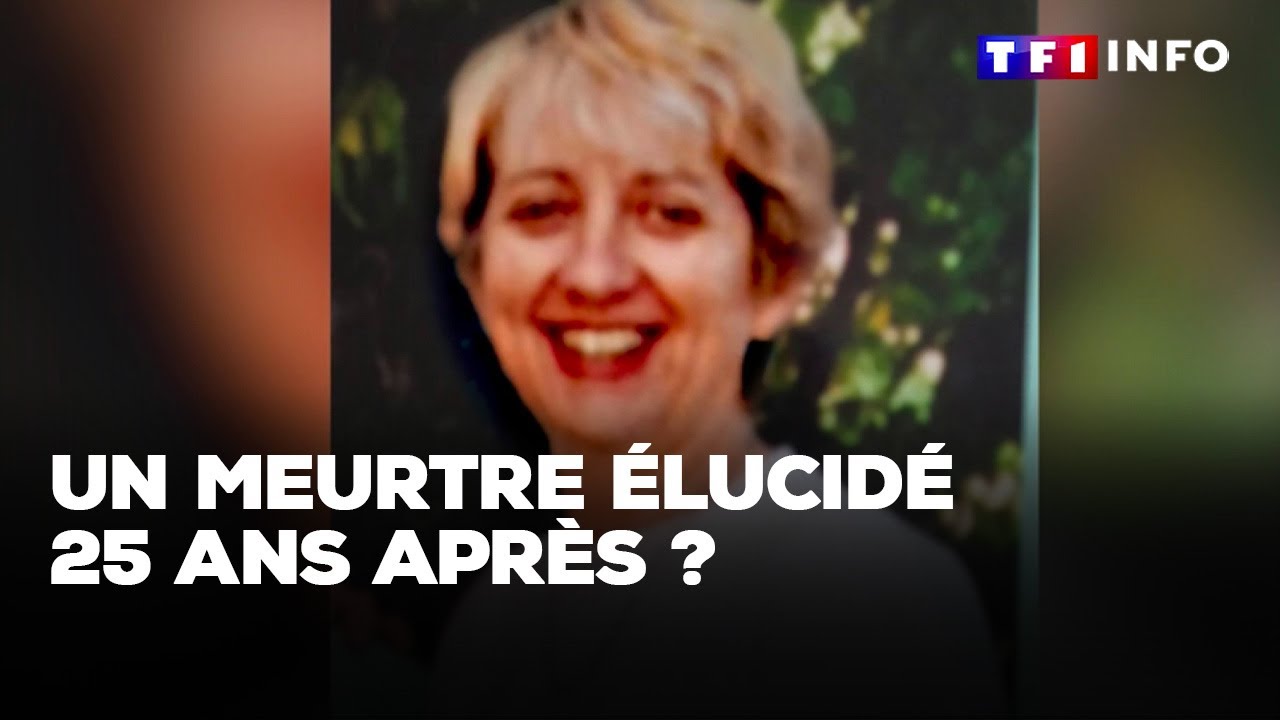 Un meurtre élucidé 25 ans après ?｜TF1 INFO