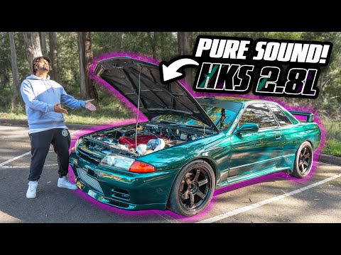 My First Reaction to the HKS Built 2.8L Stroker RB26 | Pure Sound