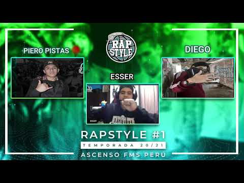 PIERO PISTAS vs DIEGO -Semifinal- Rapstyle Sjl - Fecha 01 - Ascenso FMS Perú 2020