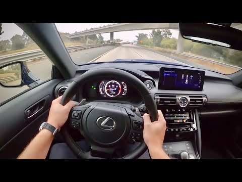 2022 Lexus IS 500 F Sport Performance - POV Test Drive (Binaural Audio)