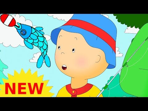 NEW! CAILLOU GOES FISHING | Videos For Kids | Funny Animated Videos For Kids