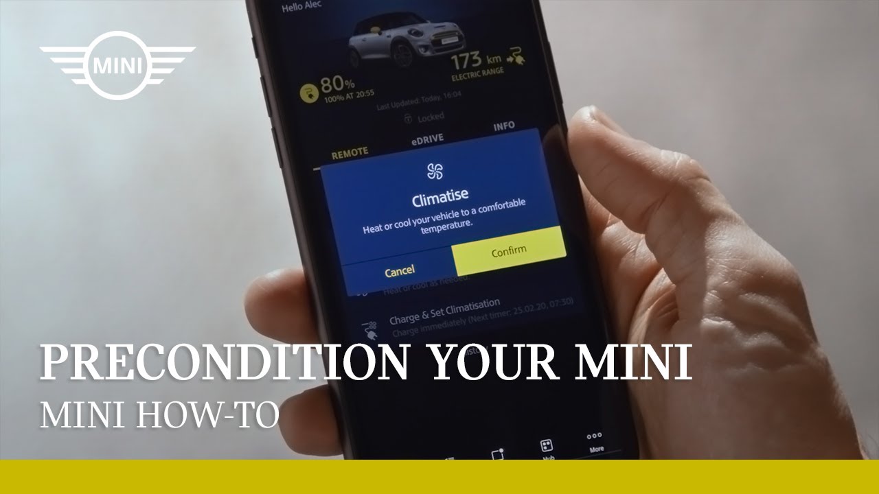 Preconditioning your MINI | MINI How-To