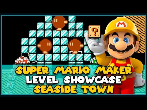 Seaside Town Level Showcase | Super Mario Maker