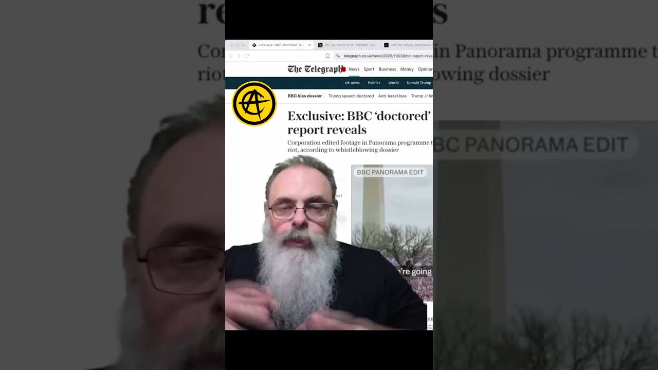 ESCÂNDALO: BBC fez FRAUDE ABSURDA em DISCURSO de TRUMP no 6 de JANEIRO