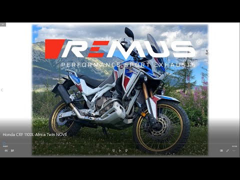 REMUS pro Honda CRF 1100L Africa Twin