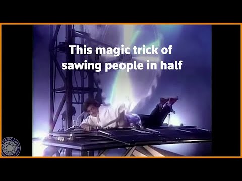 100年の手品「女を半分にして見る」の巻 (100 years of magic trick 'Sawing a Woman in Half')