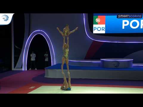 Women's group Portugal - 2019 junior Acro Europeans, balance final