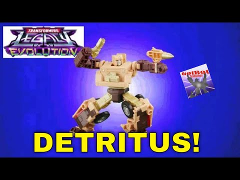 Transformers Legacy Evolution Detritus - GotBot True Review NUMBER 1108
