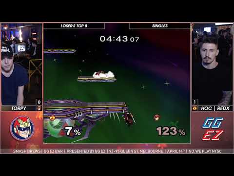 Smash Brews 8 - SSBM LE -  Redx vs Torpy
