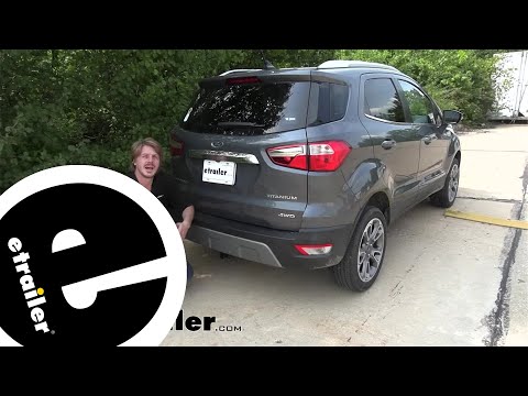 etrailer | How to Install the Curt Trailer Hitch Receiver on a 2021 Ford EcoSport