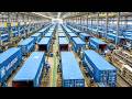Inside Massive Factory Building Millions Of Shipping Containers