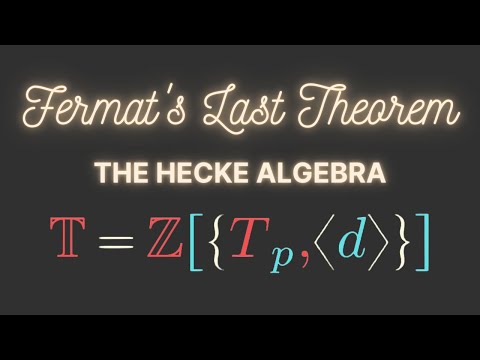 Fermat's Last Theorem: The Hecke Algebra! (3.26, #49)