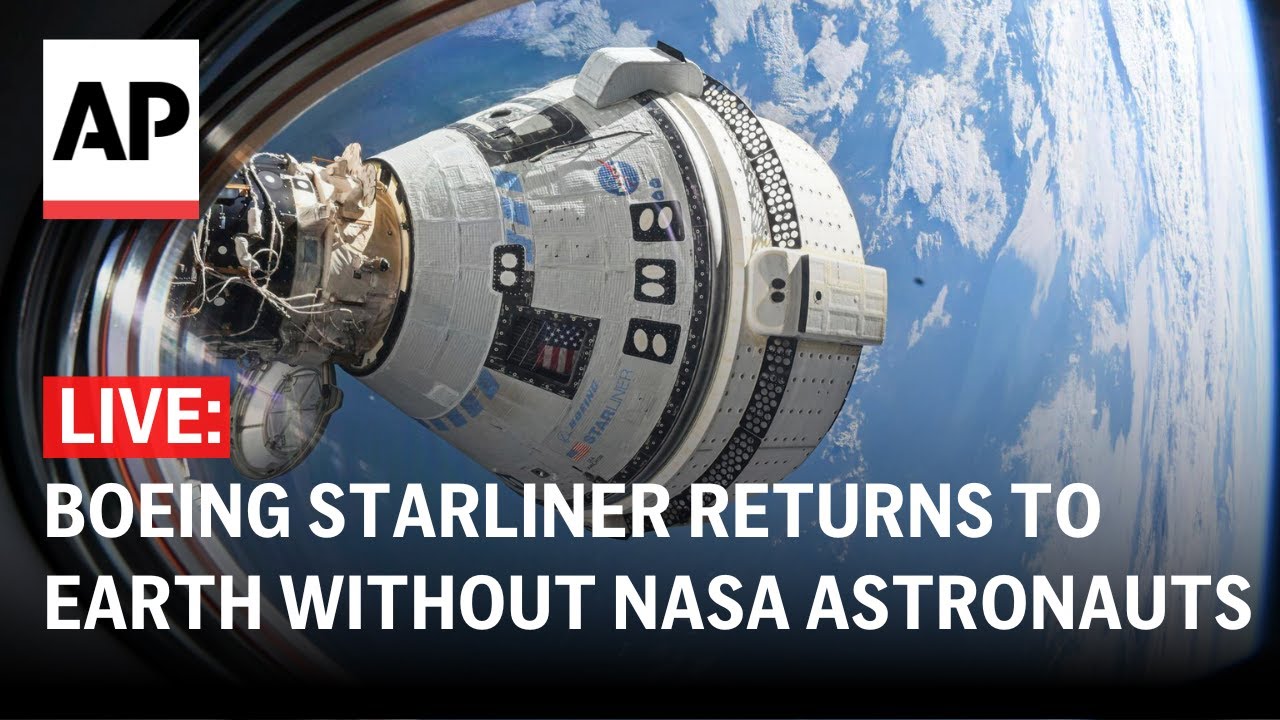 LIVE: Boeing Starliner returns to Earth without NASA astronauts