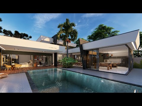 LINDO PROJETO E MODERNO, AREA DE LAZER EM L TERRENO 20 X 28 ( P - 105 )