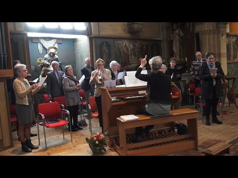 Extraordinary Ave Maria by Goller  in four voices