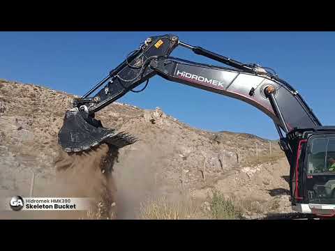 Hidromek HMK390 Skeleton Bucket | Galen Group