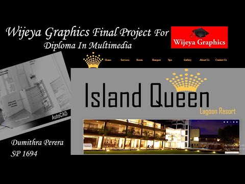 Wijeya Graphics Final Project For Diploma In Multimedia Dumithra Perera SP 1694