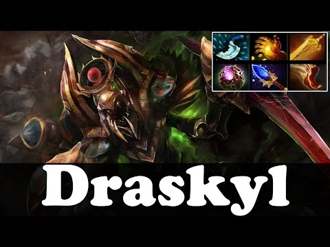 Dota 2 - Draskyl Plays Nyx Assassin vol 7 - Pub Match Gameplay