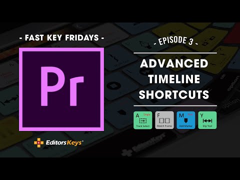 Premiere Pro Shortcuts | Advanced Timeline Shortcuts - Episode 3