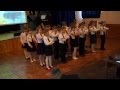 Конкурс военно-патриотической песни, 3"а", школа №19, Химки 