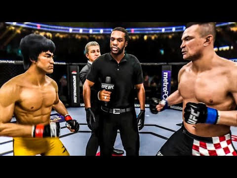 UFC 3 Bruce Lee vs Mirko Cro Cop | UFC 3 Legendary Fight| UFC 3 Crazy Fight | UFC 3 Epic Fight