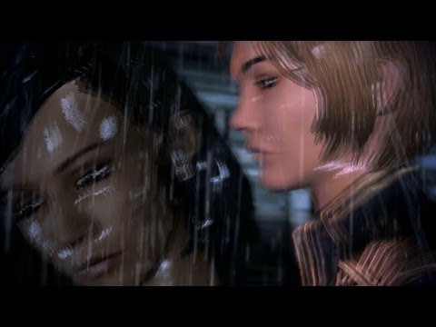 Mass Effect 3 walkthrough part 53 - Femshep and Samantha Traynor shower romance scene