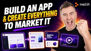 I Built an App AND All Its Marketing With Just AI (Replit)