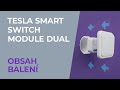 Ovladač a spínač pro chytrou domácnost TESLA Smart Switch Module Dual TSL-SWI-WBREAK2