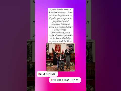 Quién es ÁLVARO POMBO: Premio Cervantes 2024