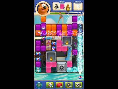 Toon Blast Level 8242 - NO BOOSTERS 🐻🐺🐱 | SKILLGAMING ✔️