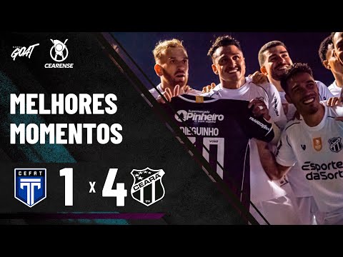 Gols e lances de Tirol x Ceará