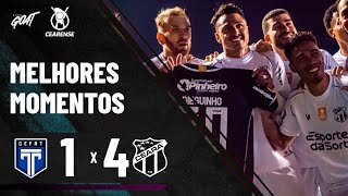 VINA FAZ DOIS, CEARÁ GOLEIA TIROL E SEGUE INVICTO NO CAMPEONATO CEARENSE!