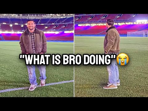 Messi Broke Into The Camp Nou 💀😭