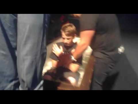 Ethan Underhill gets baptised