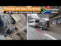 Finding The Bus Terminal At OR Tambo International Airport Johannesburg South Africa