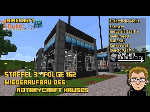 Let´s Play Buildcraft [HD] S03E162 - Wiederaufbau des Rotarycraft Hauses