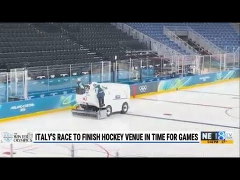 Italy's race to finish hockey venue in time for games