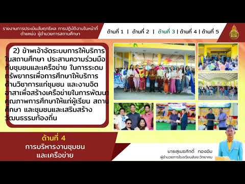 ประเมินผลสัมฤทธิ์ผู้บริหารสถานศึกษา