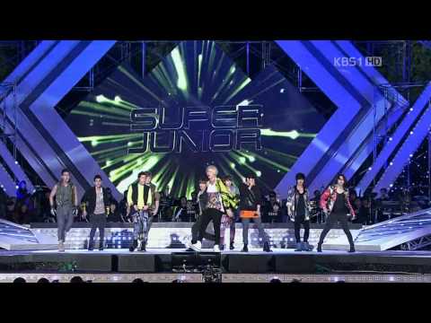Super Junior   Mr  Simple on KBS Open Concert 21 August 2011