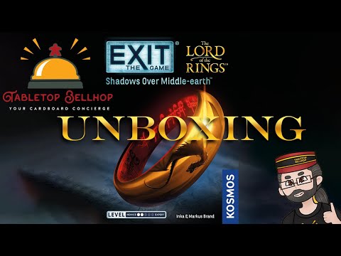 Spoiler Free Unboxing: EXIT the Game - The Lord of the Rings, Shadows Over Middle Earth