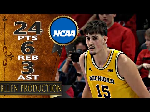7'3" Aday Mara - Career-High 24 Pts Highlights｜Michigan Wolverines vs Ohio State Buckeyes｜2026.02.08