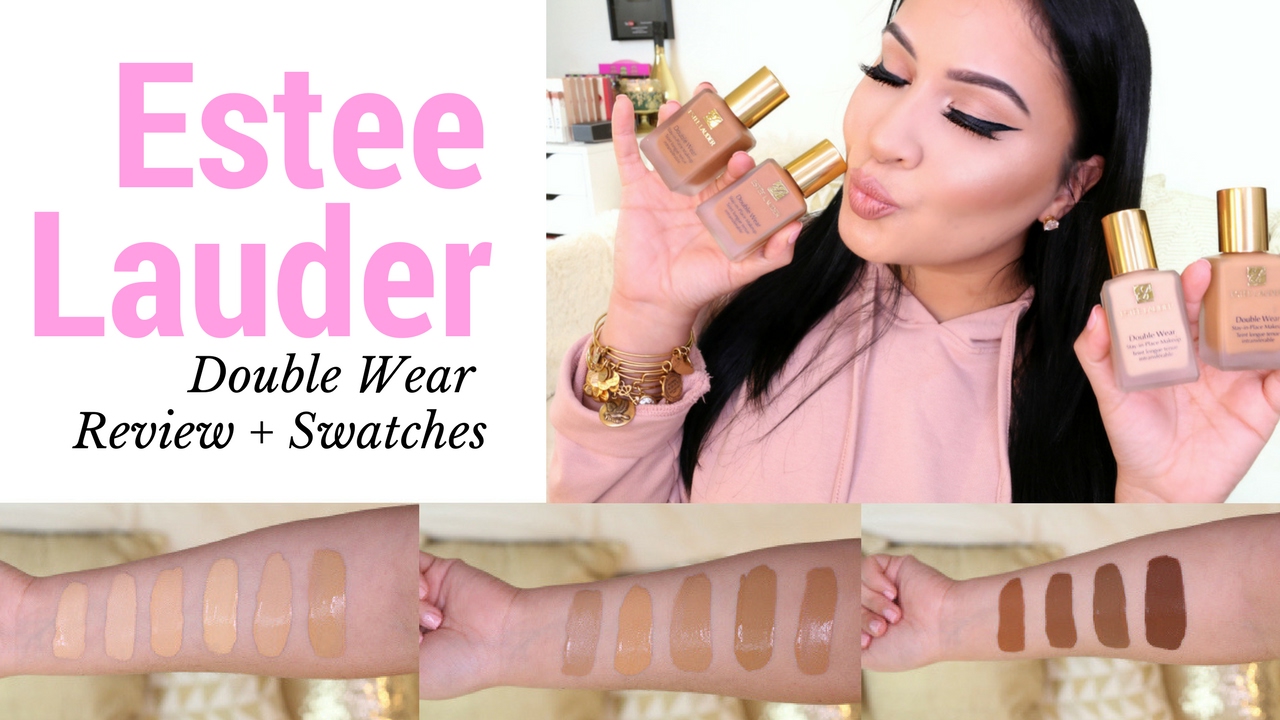 Estee Lauder Double Wear Foundation | Review + Swatches