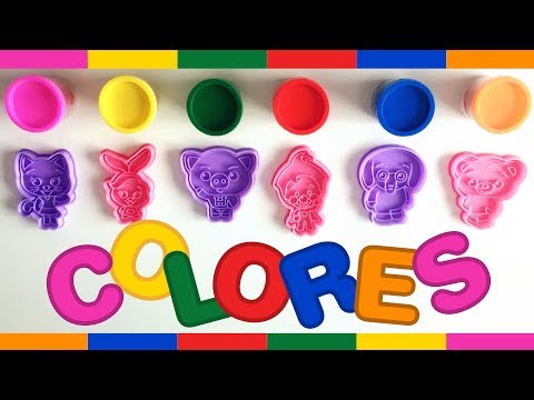 Aprende Colores con Plastilina de Plim Plim | Jugando con Masas y Canciones Infantiles